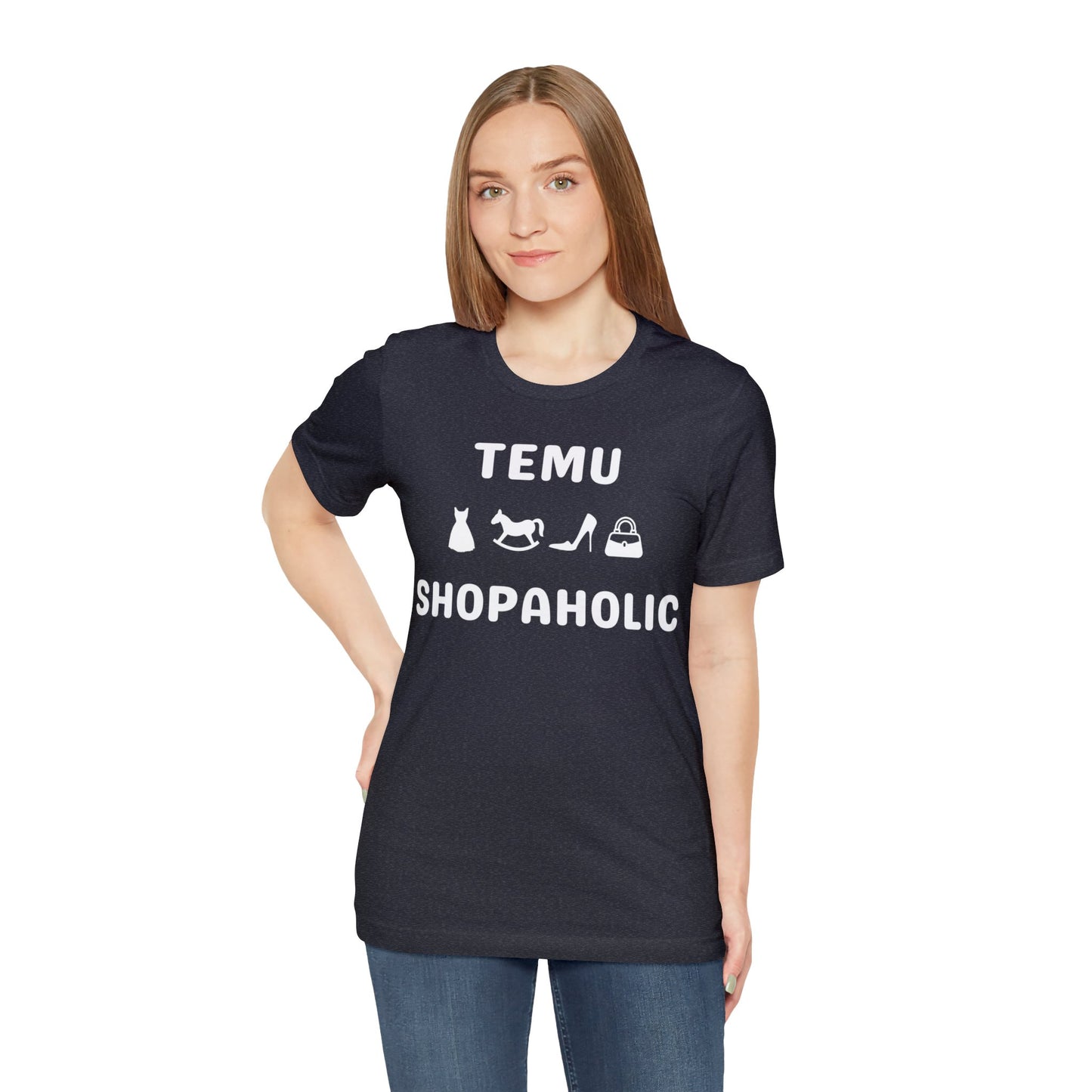 TEMU Shopaholic - Unisex Jersey Short Sleeve Tee