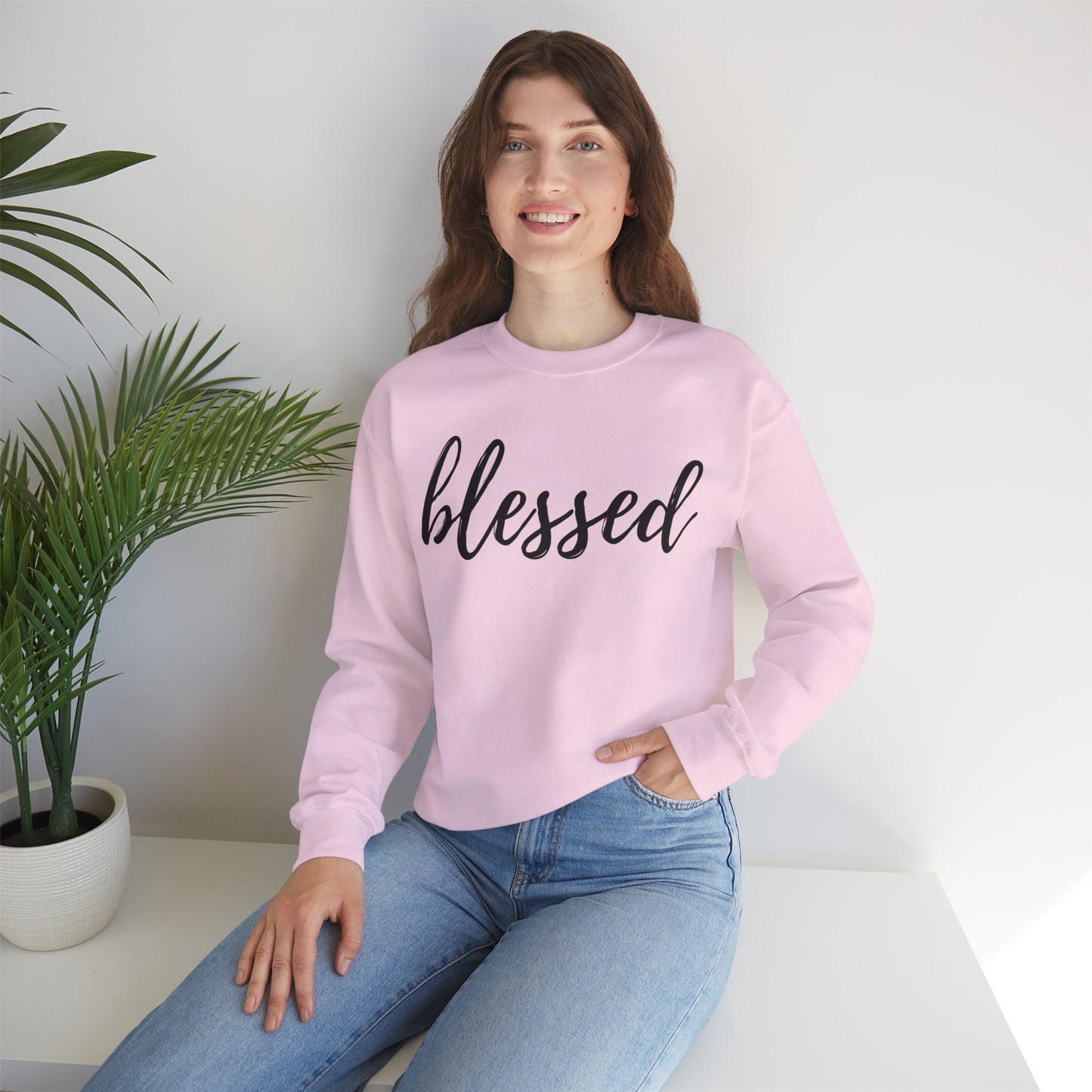Blessed - Unisex Heavy Blend™ Crewneck Sweatshirt
