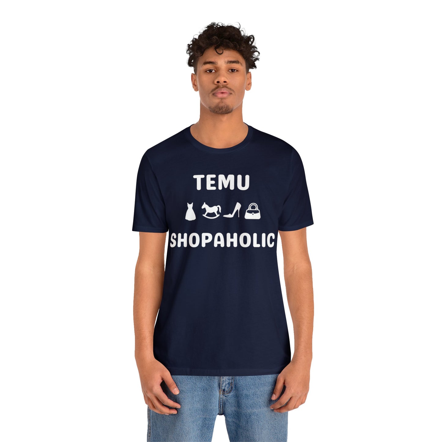 TEMU Shopaholic - Unisex Jersey Short Sleeve Tee