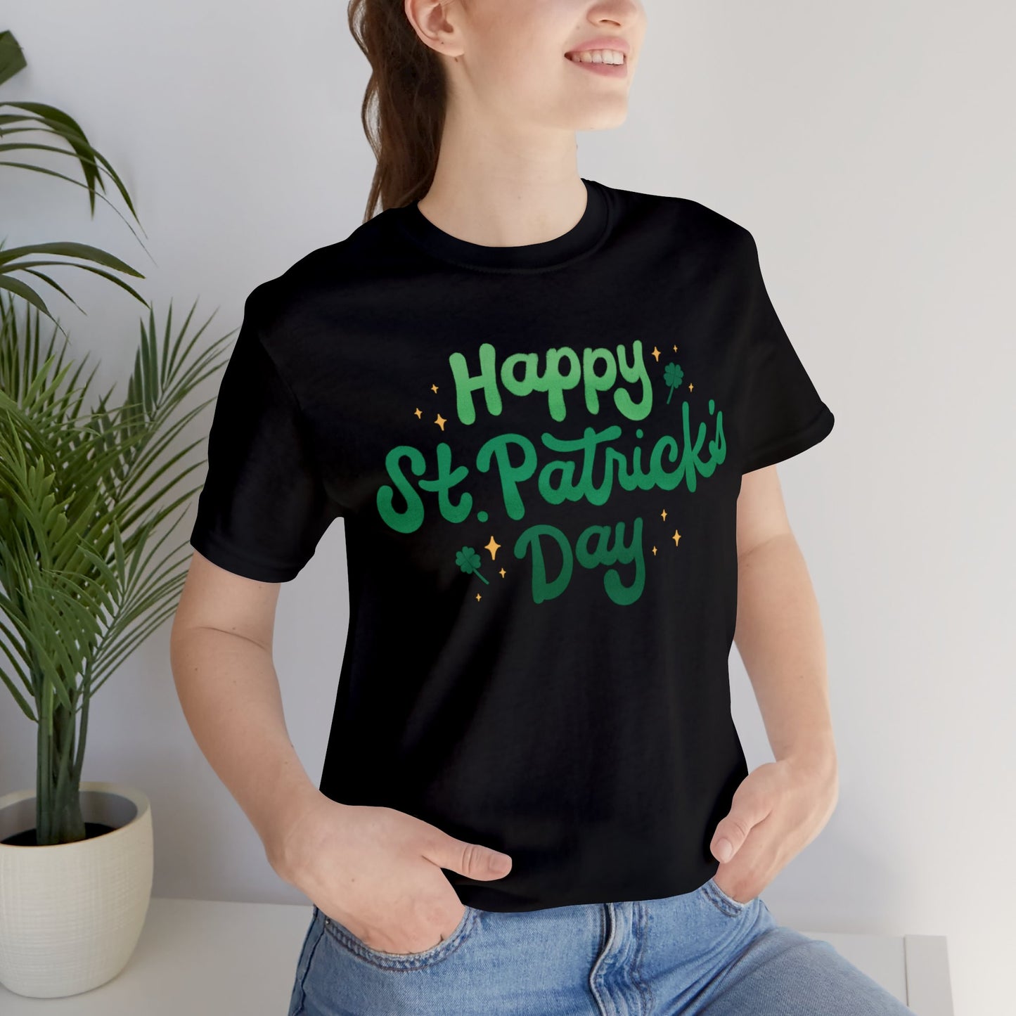 Happy St. Patrick’s Day - Unisex Jersey Short Sleeve Tee