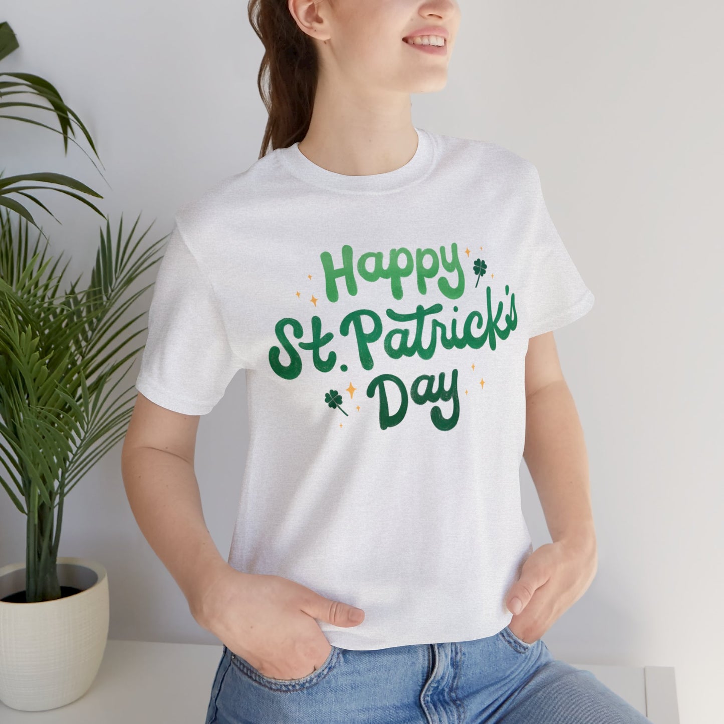 Happy St. Patrick’s Day - Unisex Jersey Short Sleeve Tee